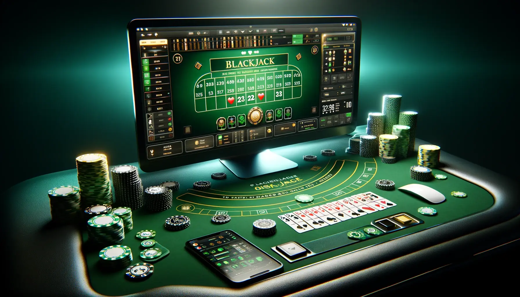 Rama blackjack game